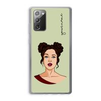 Pop-Art Creator: Samsung Galaxy Note 20 / Note 20 5G Transparant Hoesje