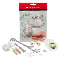 Creativ Company Mini creative kit engelen knijpers Creativ Company Mini creative kit engelen knijpers