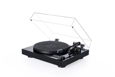 DUAL: CS 618Q Manuele HIFI-Draaitafel - Hoogglans zwart