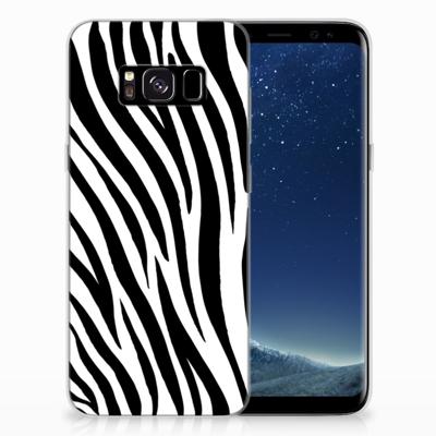 Samsung Galaxy S8 | TPU Hoesje | Zebra