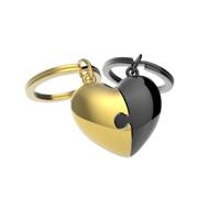 Sleutelhanger Metalmorphose puzzelhart