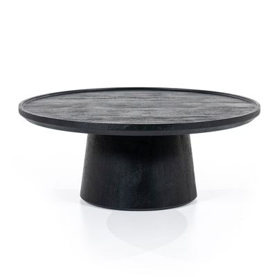 Salontafel Ron 80x32 zwart