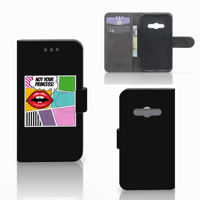 Samsung Galaxy Xcover 3 | Xcover 3 VE | Wallet Case | met Pasjes | Popart Princess