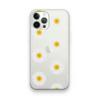 Margrietjes: iPhone 12 Pro Transparant Hoesje