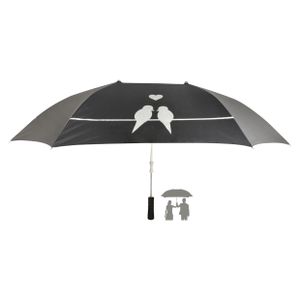 Esschert Design paraplu voor 2 personen - lovebirds - 128.5 x 96.5 x 73.5 cm   -
