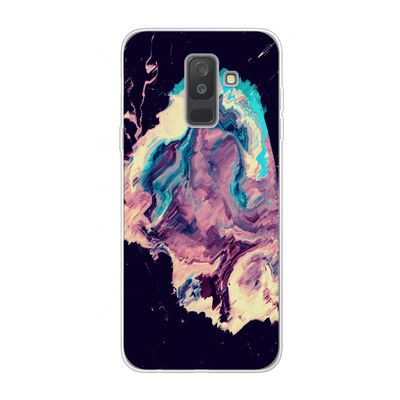 Cosmic Silence: Samsung Galaxy A6 Plus (2018) Transparant Hoesje