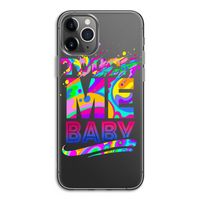 Touch Me: iPhone 11 Pro Transparant Hoesje
