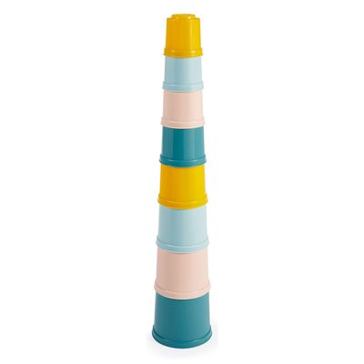 Ecoiffier baby abrick stapeltoren, 8dlg.