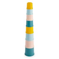 Ecoiffier baby abrick stapeltoren, 8dlg.