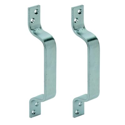 Tuin deurgreep - 12x - staal - 15 cm - Handvatten / meubelgrepen