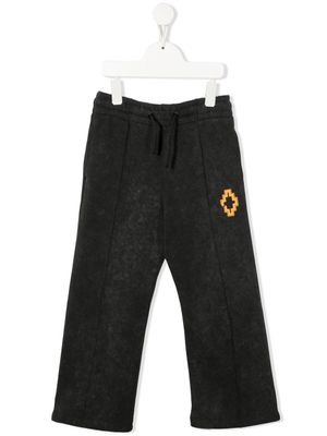 Marcelo Burlon County of Milan pantalon de jogging à logo imprimé - Gris