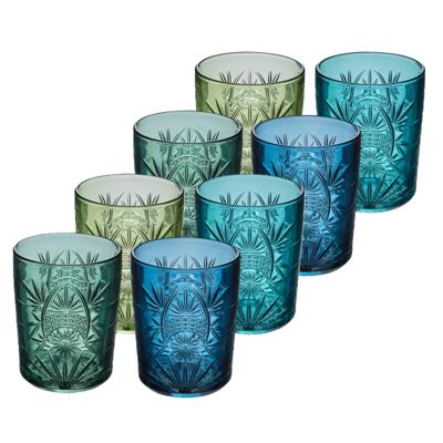 Secret de Gourmet Waterglazen / drinkglazen Ayla - 8x - transparant - 350 ml Secret de Gourmet Waterglazen / drinkglazen Ayla - 8x - transparant - 350 ml