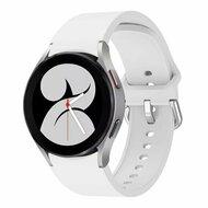 Samsung Galaxy watch 7 / Galaxy Watch FE - 40mm & 44mm - Classic sportbandje - Wit