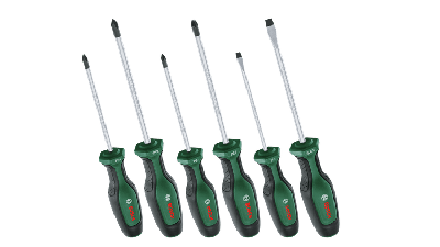 Bosch Groen Schroevendraaierset 6-stuks - 1600A02BX7