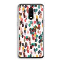 Tropical Dots: OnePlus 7 Transparant Hoesje Tropical Dots: OnePlus 7 Transparant Hoesje