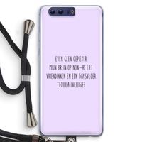 Tequila: Honor 9 Transparant Hoesje met koord