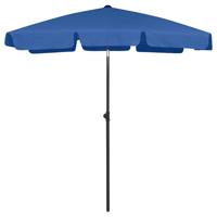 VidaXL Strandparasol 180x120 cm azuurblauw
