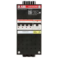 ABB Hafonorm Groepenkast met PV Aansluiting - 16A 1-fase. Max 40A 3-fasen