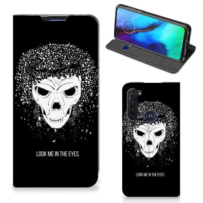 Mobiel BookCase Motorola Moto G Pro Skull Hair Mobiel BookCase Motorola Moto G Pro Skull Hair