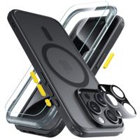 iPhone 15 Pro Classic Pro Case (HaloLock) Set - Frosted Black