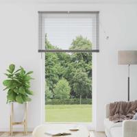 Raam Blind met gordijnen Anders Zilver 120 x 220 cm Aluminium