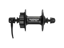 Shimano Voornaaf fh-m475 - 36 gaats - 6 bouts met remschijfbevestiging - zwart