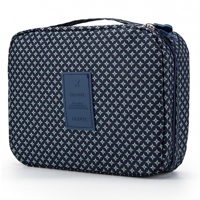 Toilettas #HappyHoliday - Blauw Print