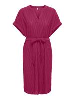Only Onldiana S/s V-neck Dress Cs Jrs 15377883 Jurk 5066238 Sangria