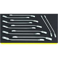 Stahlwille 96830649 TCS 17/12 Steek-ringratelsleutelset Sleutelbreedte (metrisch) 8 - 19 mm