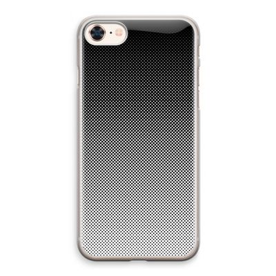 Musketon Halftone: iPhone 8 Transparant Hoesje