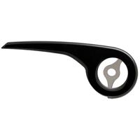 Hesling kettingscherm Prisma 46T zwart (+beugel/achterbev)