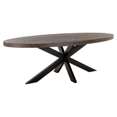 Richmond Ovale Eettafel 'Watson' Eiken, 235 x 110cm