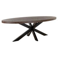 Richmond Ovale Eettafel 'Watson' Eiken, 235 x 110cm Richmond Ovale Eettafel 'Watson' Eiken, 235 x 110cm