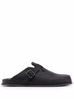 Valentino Garavani mules VLTN à détail de boucle - Noir