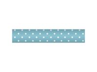 Damast papier 1.18x10m turquoise + stip