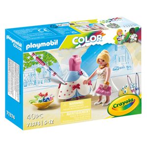 PLAYMOBIL Color Modieuze Jurk 71374