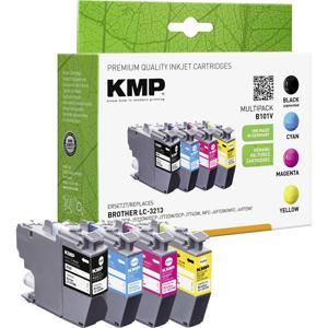 KMP Inktcartridge vervangt Brother LC-3213BK, LC-3213C, LC-3213M, LC-3213Y Compatibel Combipack Zwart, cyaan, magenta, geel B101V 1539,4005