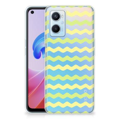 OPPO A96 | OPPO A76 | TPU bumper | Waves Yellow