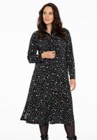 Yoek Blouse-jurk STARLIGHT | Zwart | Maat 58/60