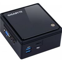 Gigabyte GB-BACE-3160 1.6GHz J3160 0.69L maat pc Zwart PC/workstation barebone