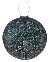 Solar lampion rond fiore 40 cm groen - Lumiz