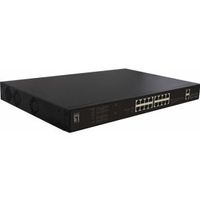 LevelOne FGP-2031 netwerk-switch Unmanaged Fast Ethernet (10/100) Power over Ethernet (PoE) 1U Zwart - thumbnail