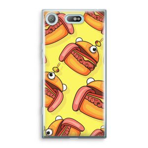 Hamburger: Sony Xperia XZ1 Compact Transparant Hoesje