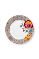 Pip Studio Dinerbord Blooming Tales Khaki 26.5cm