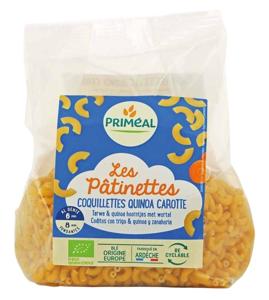 Primeal Hoorntjes tarwe quinoa wortel bio