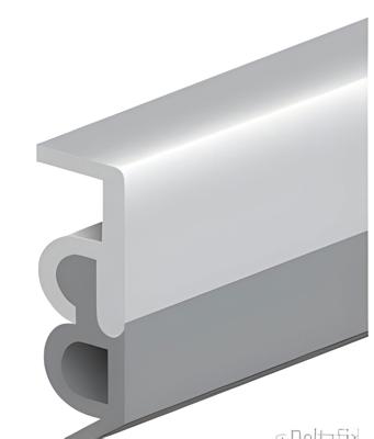 Tochtprofiel opb ab alu 2,4m - Deltafix