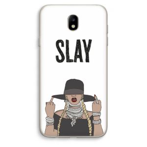 Slay All Day: Samsung Galaxy J7 (2017) Transparant Hoesje