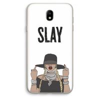 Slay All Day: Samsung Galaxy J7 (2017) Transparant Hoesje