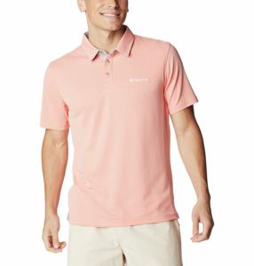 Columbia Nelson Point Heren Polo Coral Reef M
