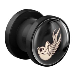 Tunnel met Bird Design Acryl Tunnels & Plugs